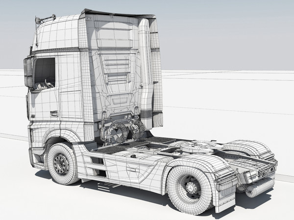 3ds max mercedes-benz actros 2011 - Mercedes-Benz Actros 2011 by jekich1